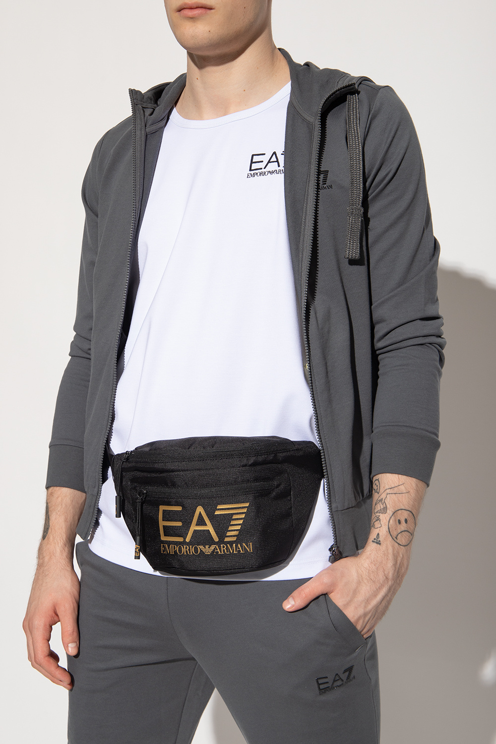 Ea7 waist hot sale bag